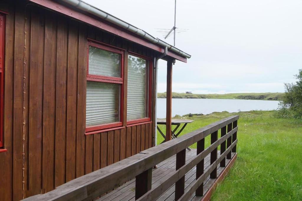 Lakeview Cabin Near Kirkjubæjarklaustur エクステリア 写真